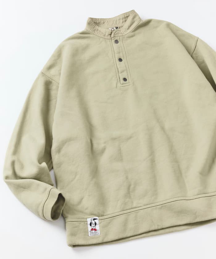 CHUMS × FREAK'S STORE 別注 40週年 Hurricane Top 刷毛套頭上衣