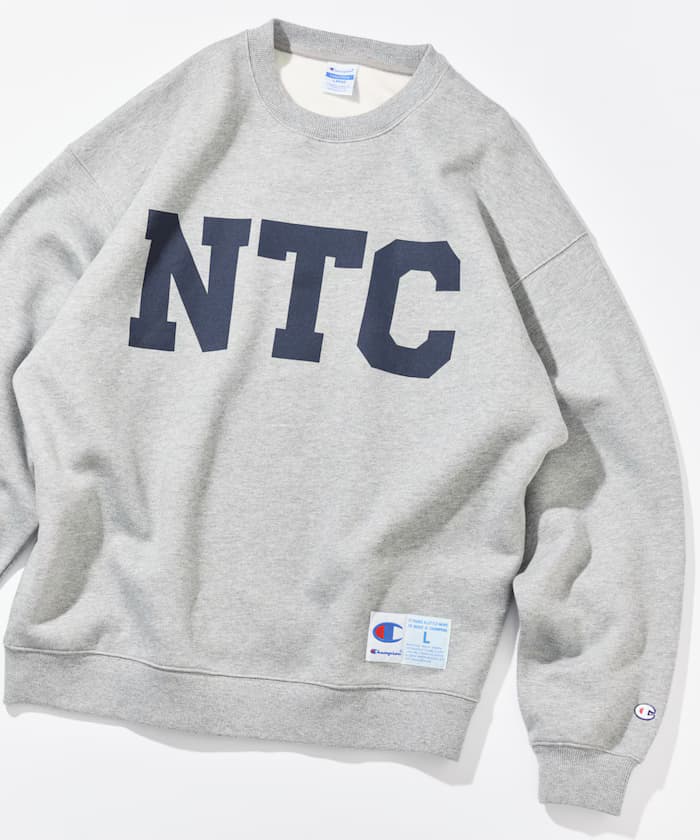 【8月21日 12:00販売開始】 Champion × NAUTICA NTC sweatshirt