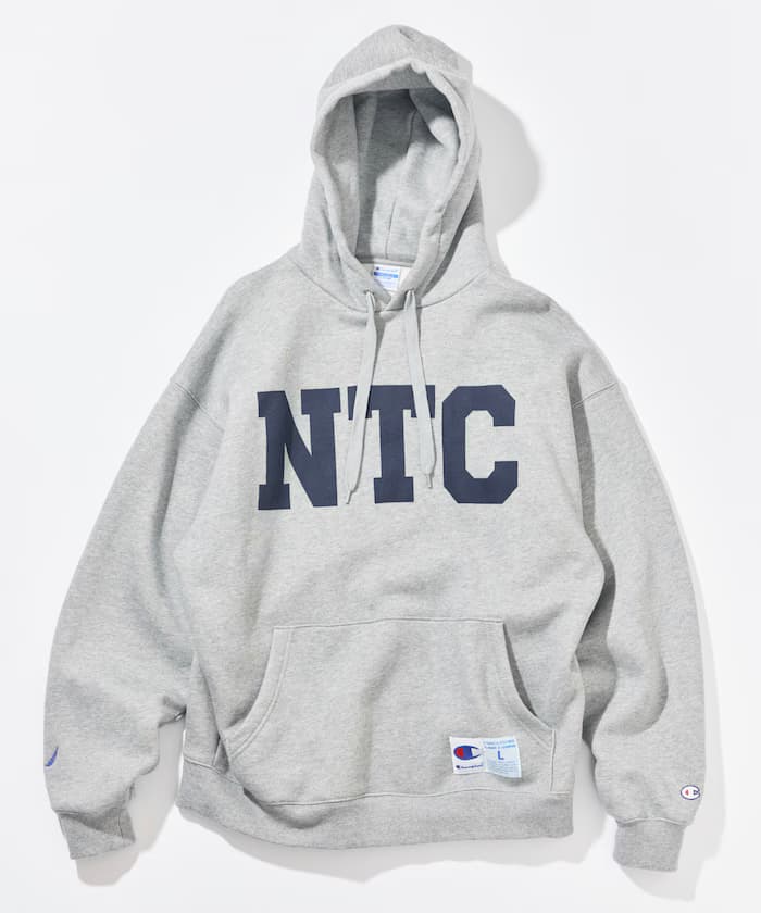 【8月21日 12:00販売開始】 Champion × NAUTICA NTC sweat hoodie