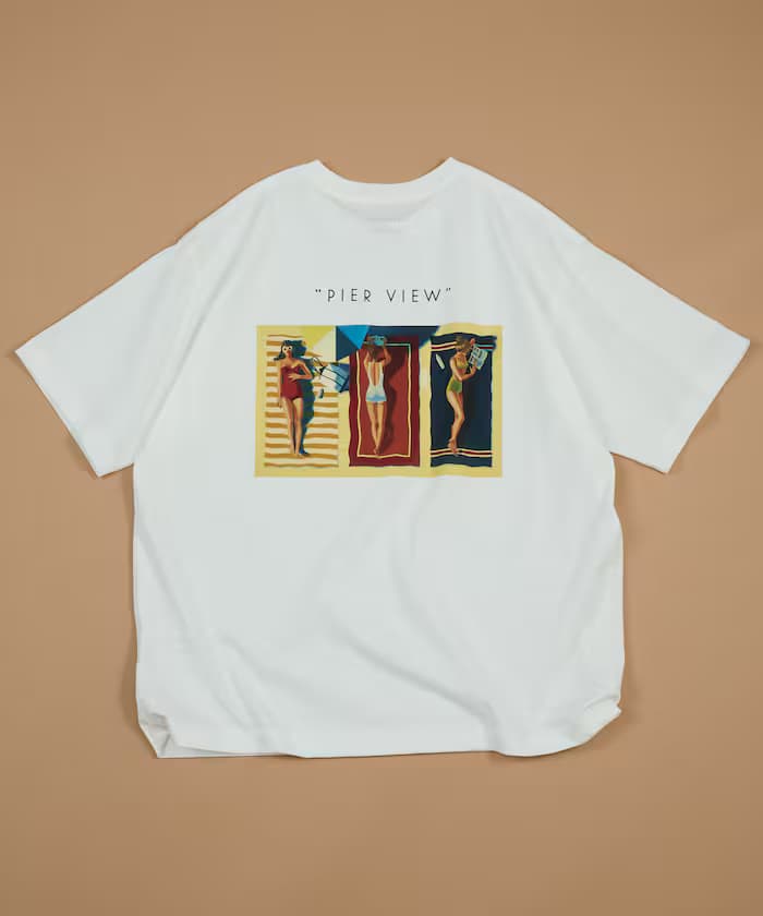 GREENROOM GALLERY × FREAK'S STORE 聯名限定 Tyler Warren 背面印花 短袖T恤