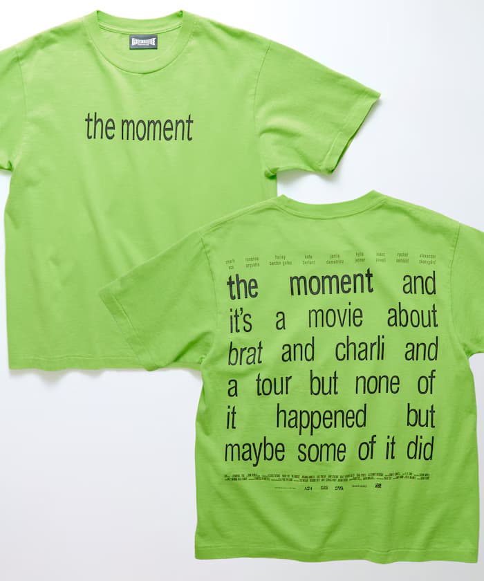 【6/3 12:00~発売】the moment LOGO T SHIRT