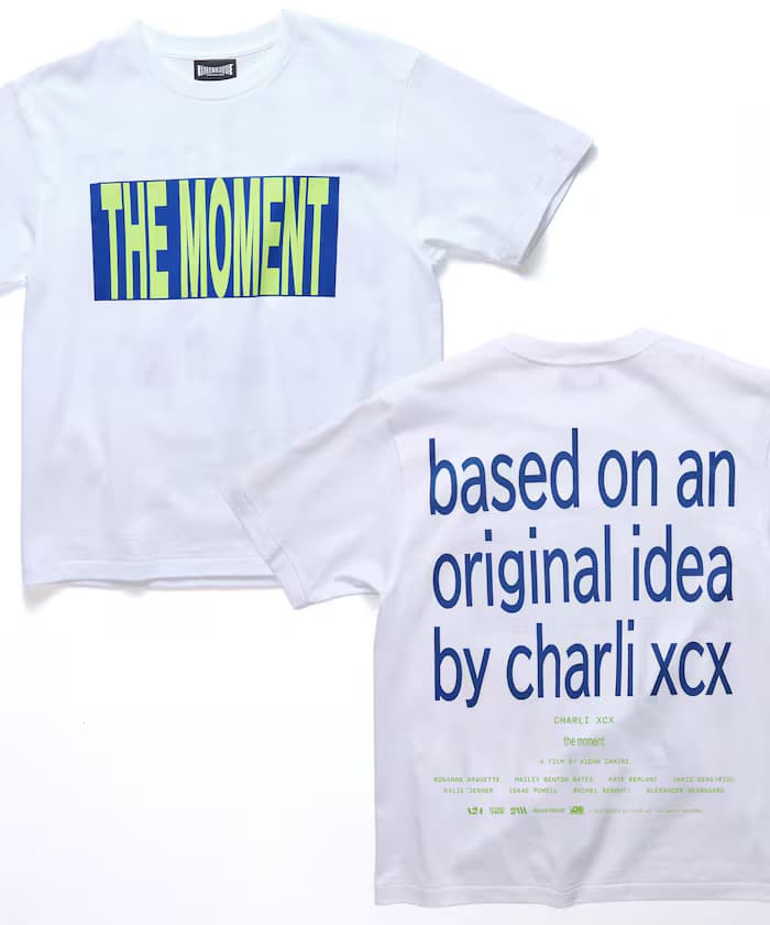 【6/3 12:00~発売】the moment BIG LOGO T SHIRT