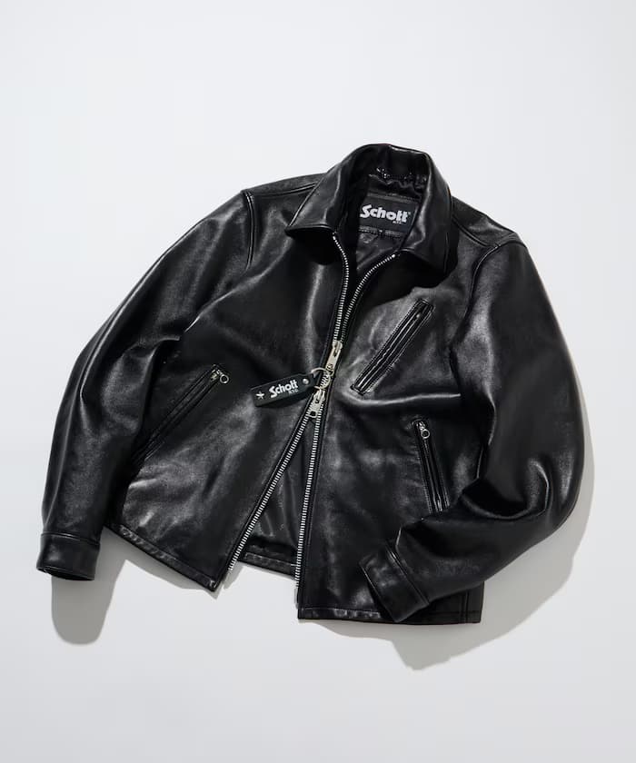 Schott × FREAK'S STORE 聯名限定 羊皮 工作夾克