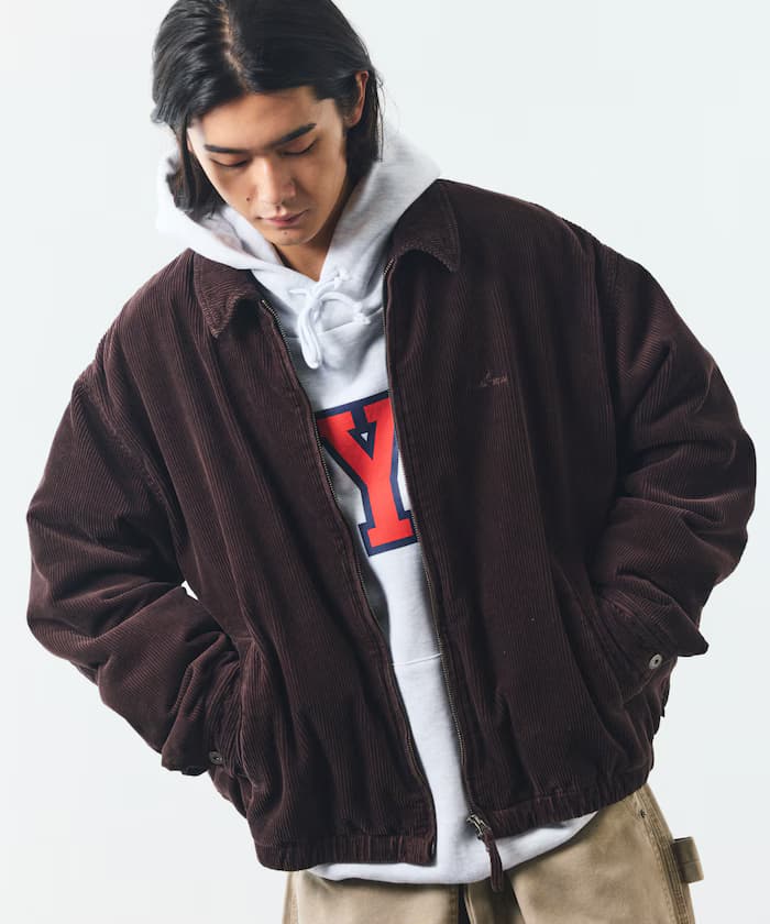 NAUTICA 寬鬆版型 中綿 燈芯絨夾克