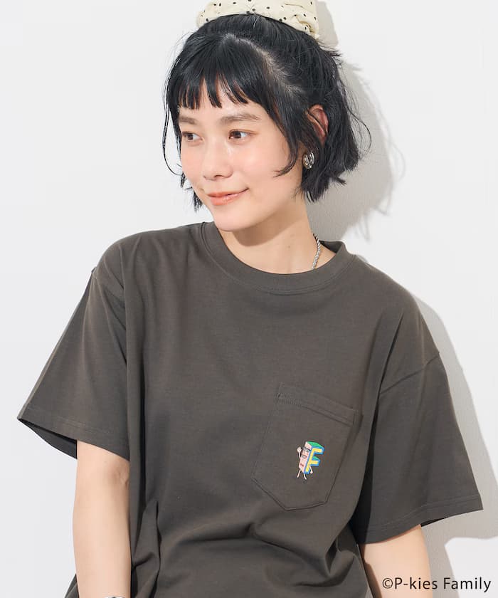 FREAK'S STORE P-kies Family 角色印花 短袖T恤