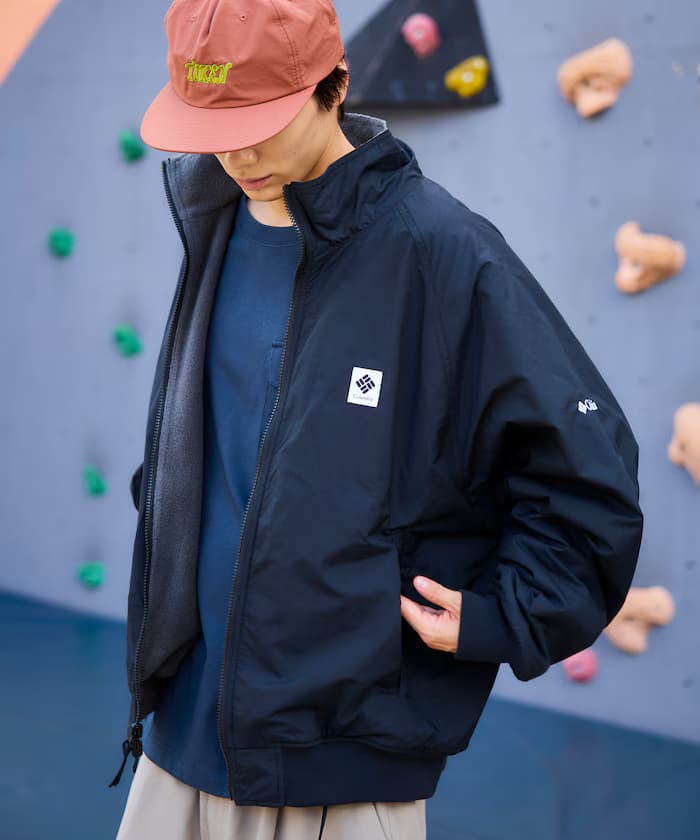 Columbia×FREAK'S STORE 聯名限定 帝國公園 小標誌Logo 雙面穿 夾克【限定款】