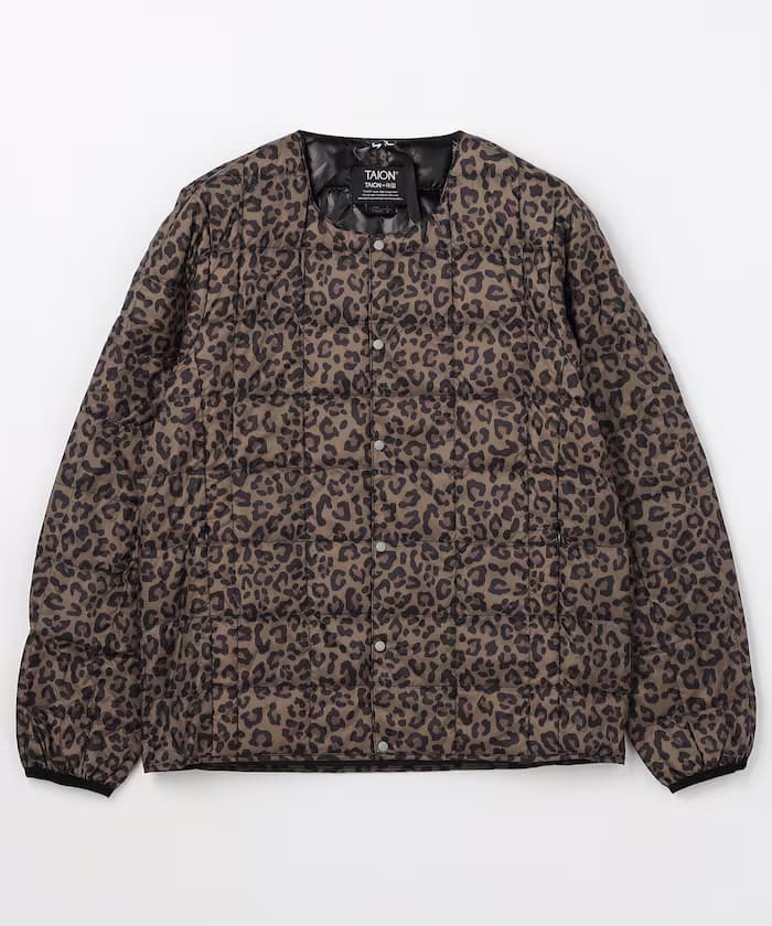 CREW NECK BUTTON INNER DOWN JACKET 圓領排扣 內搭羽絨外套【限定款】